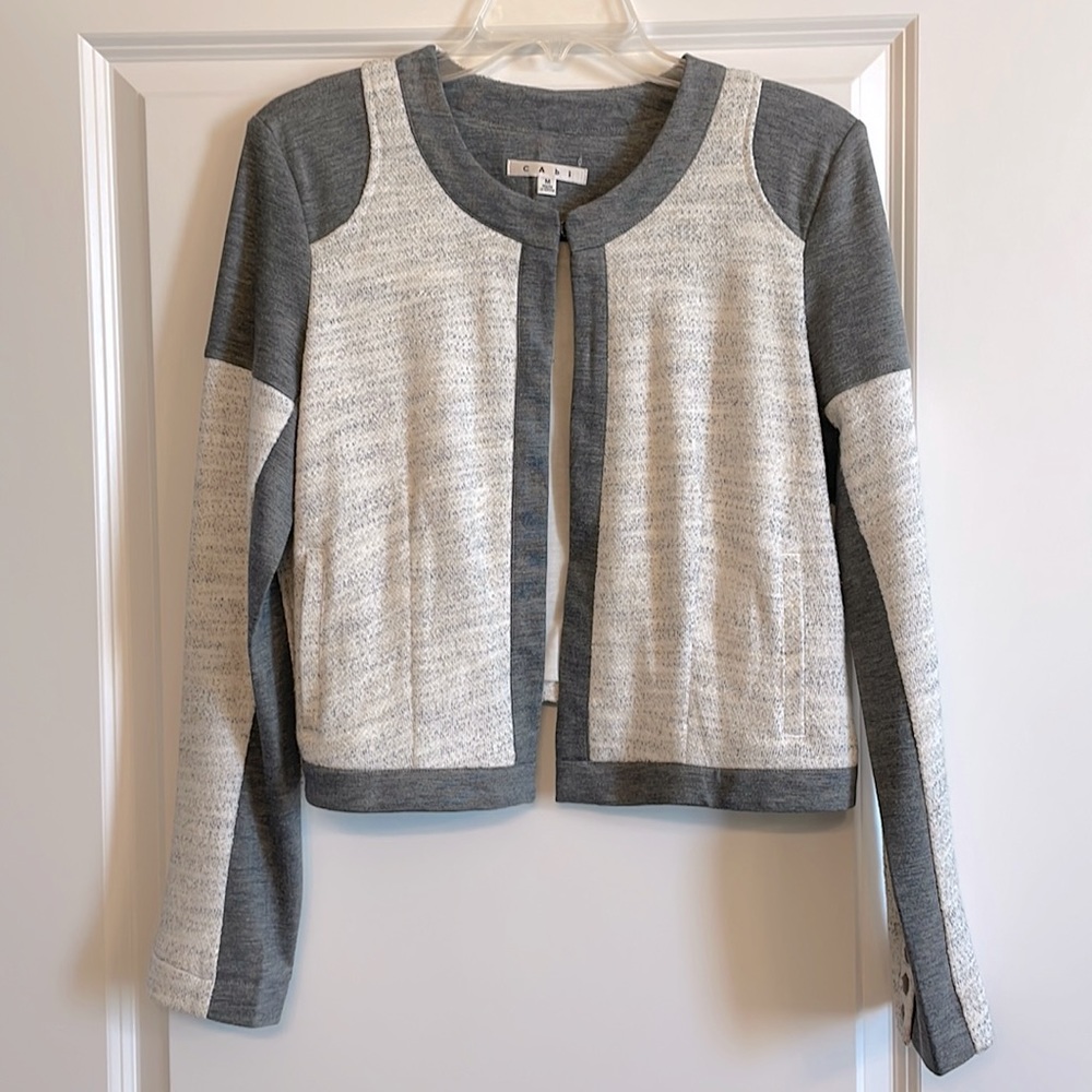 CAbi gray jacket